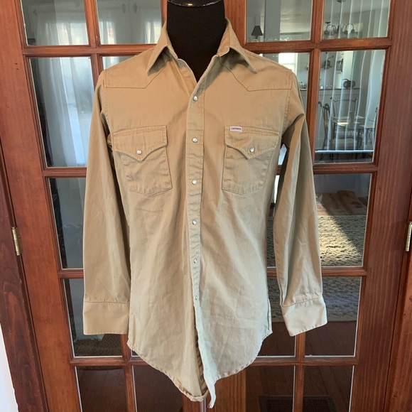 Carhartt pearl snap shirt Clearance